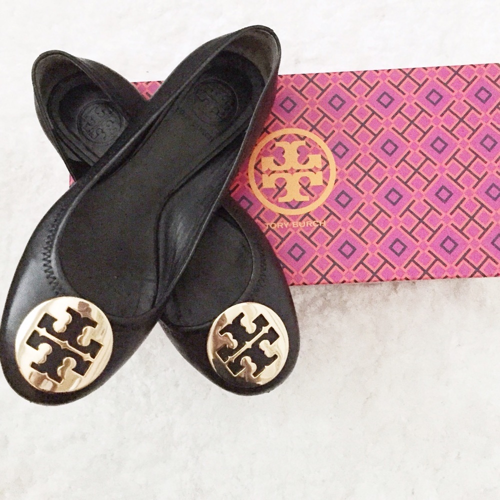 Tory Butch reva ballet flats size 7