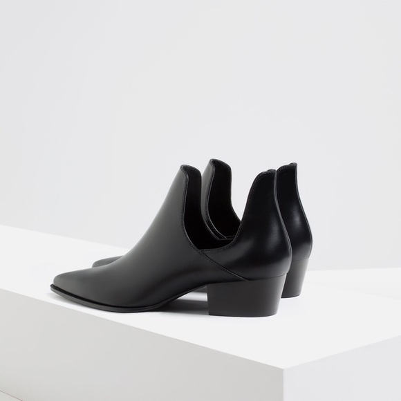 Zara Shoes - Zara Cut Out Booties