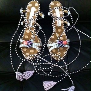 Christian Lacroix Strappy Heels