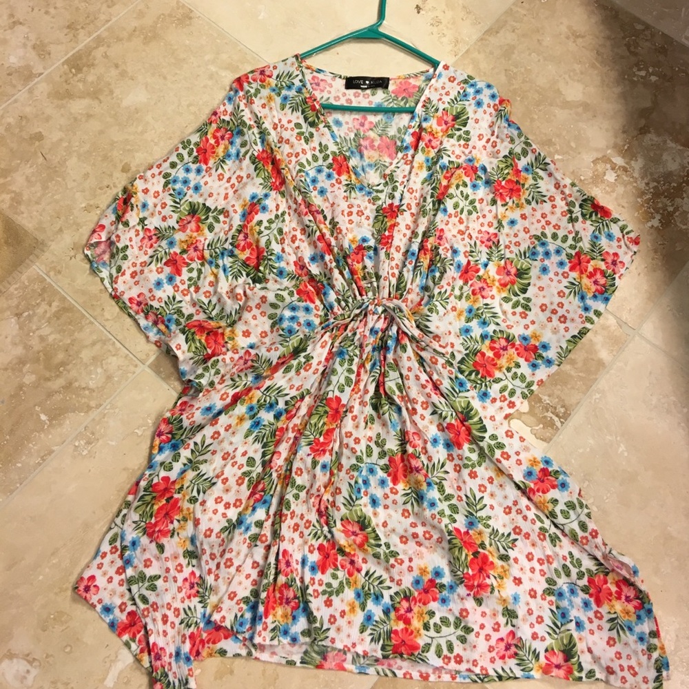 Love Kuza tunic coverup medium