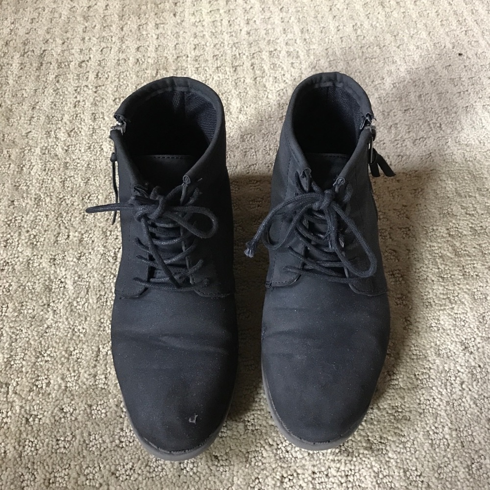 Lace-Up Booties