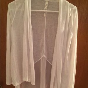 White flowy Cover up