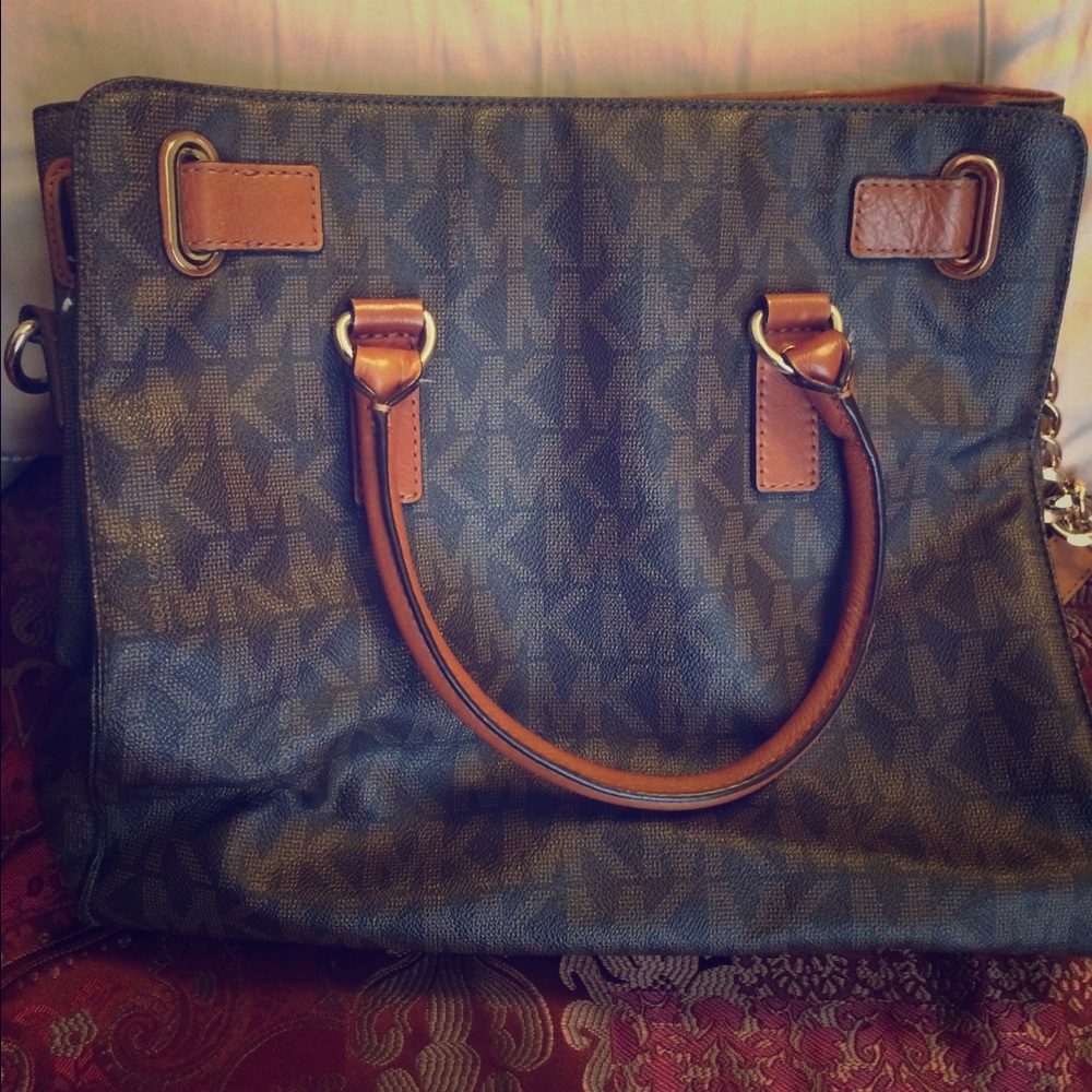‼️SOLD‼️Michael Kors Large Signature Hamilton - Picture 3 of 6