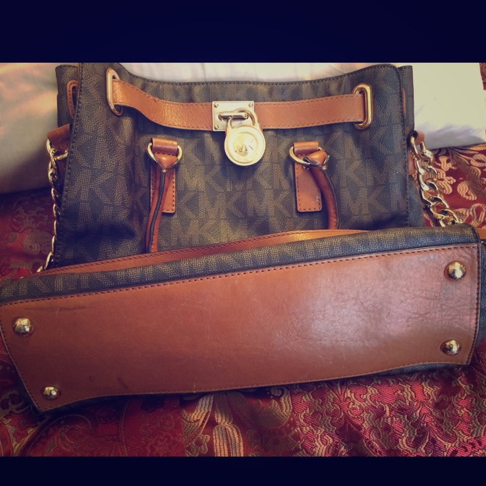 ‼️SOLD‼️Michael Kors Large Signature Hamilton - Picture 4 of 6