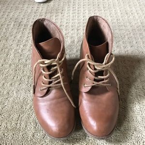 Faux Leather Booties