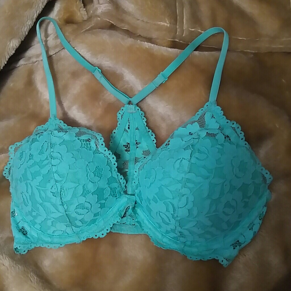 Lace vs PINK racerback bra