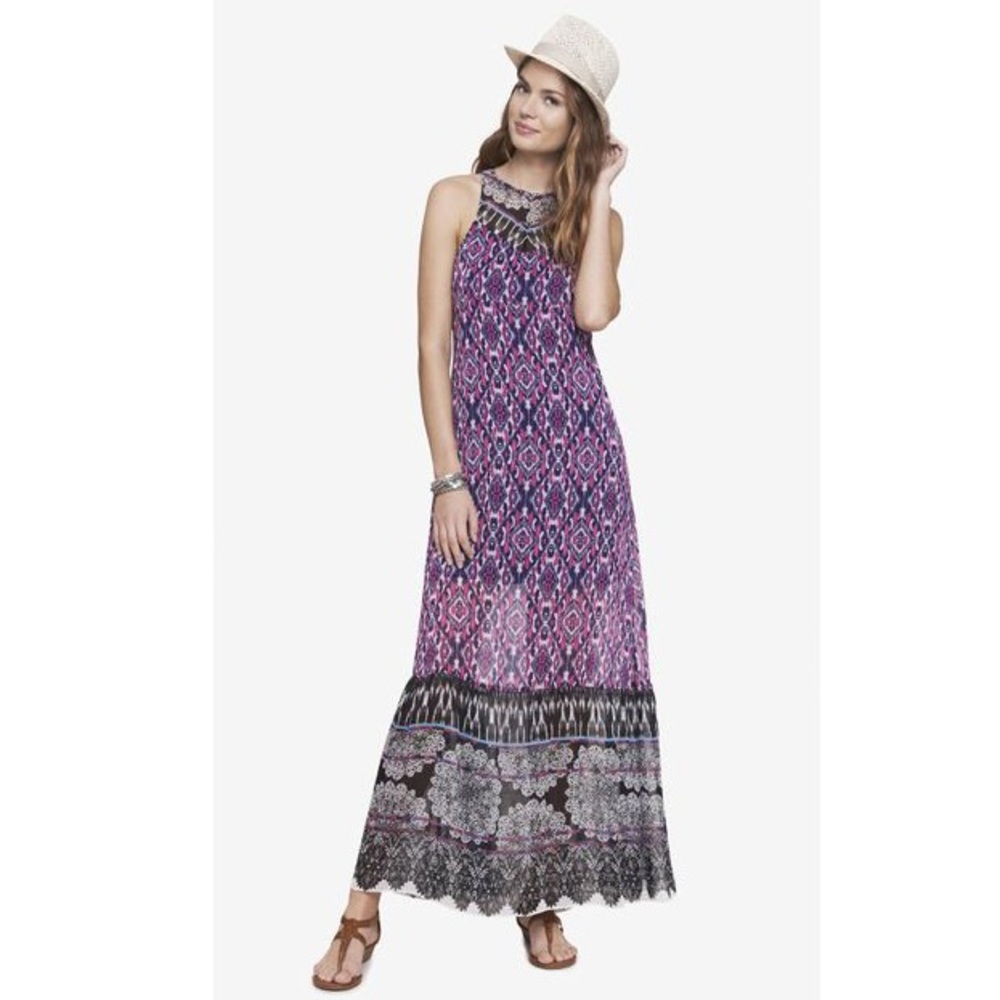 MOVING SALE 🌟 Express printed maxi dress