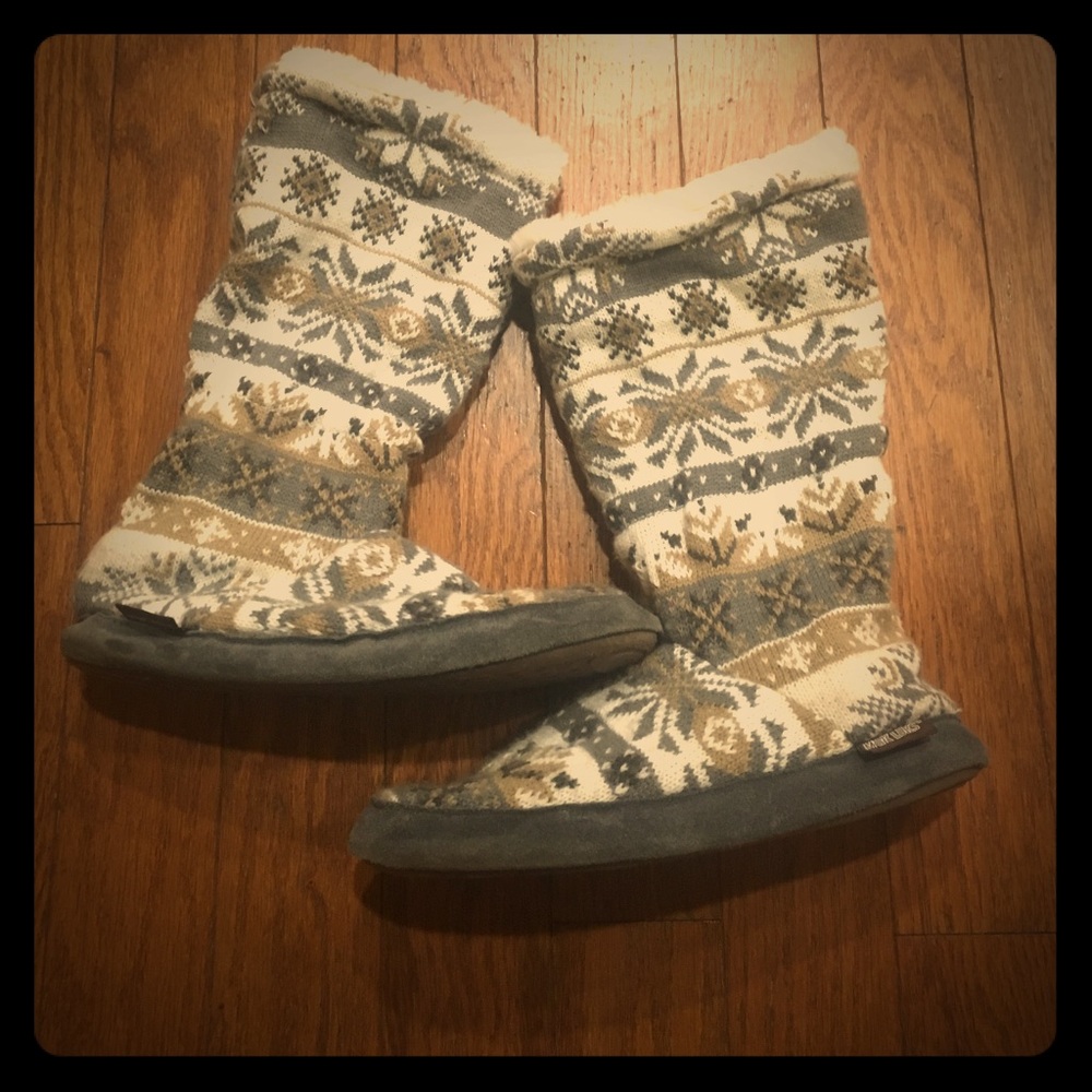 Muk Luks Slipper Boots