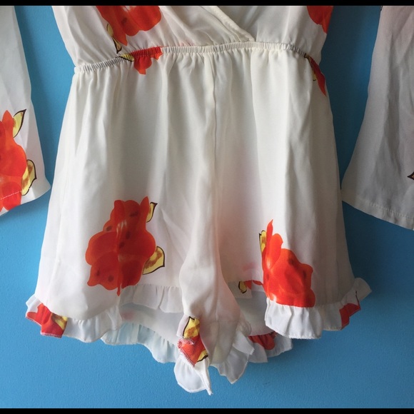 Floral romper - Picture 4 of 4