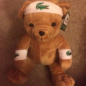 Lacoste teddy bear