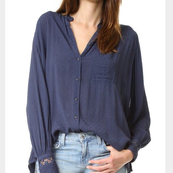 🎉HP🎉 Free People Button Down" - Picture 4 of 8