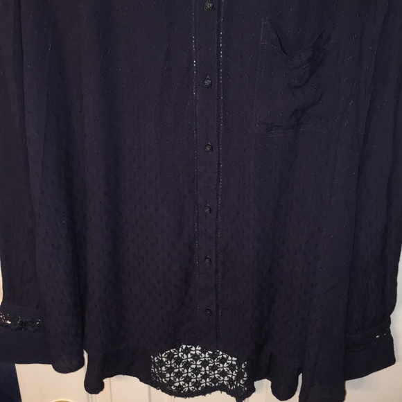 🎉HP🎉 Free People Button Down" - Picture 6 of 8