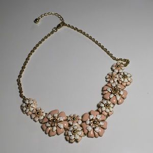 Beautiful Flower Statement Necklace!!