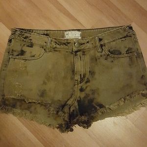 Free people shorts size 29