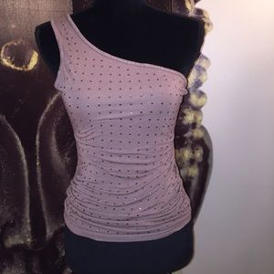 One shoulder tank top