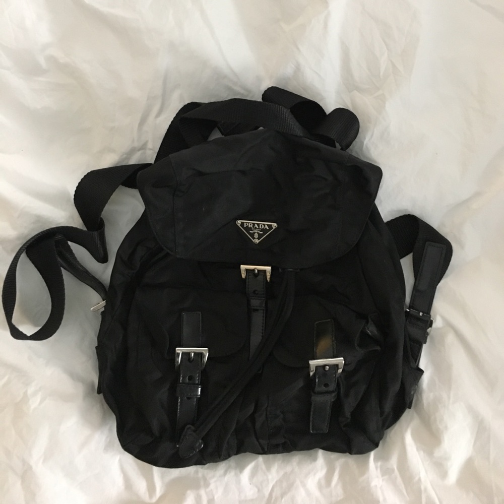 Nylon Prada Backpack - Authentic - image 1
