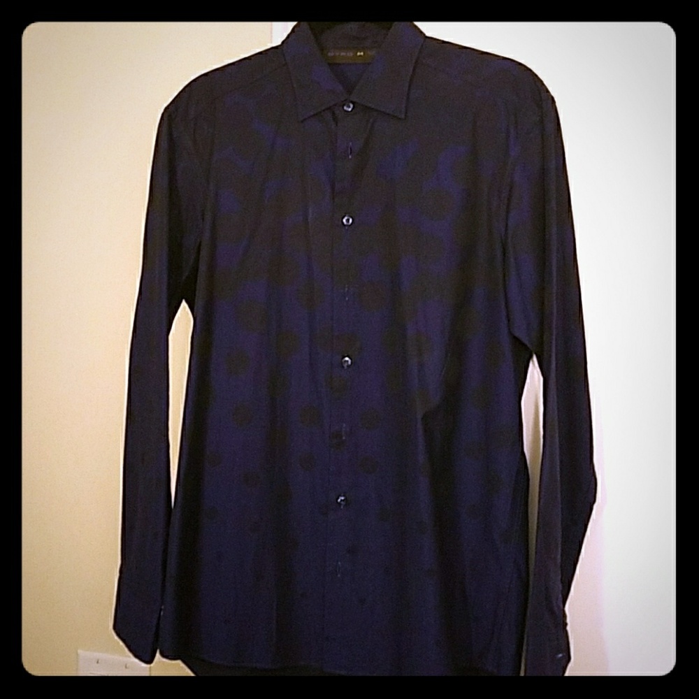 Authentic Etro Men's Medium (40) polka dot shirt