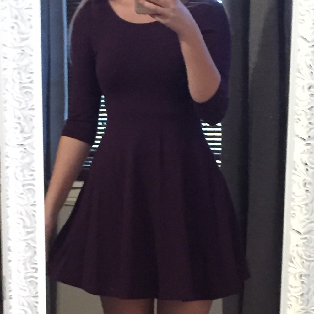 Express fit and flare dress