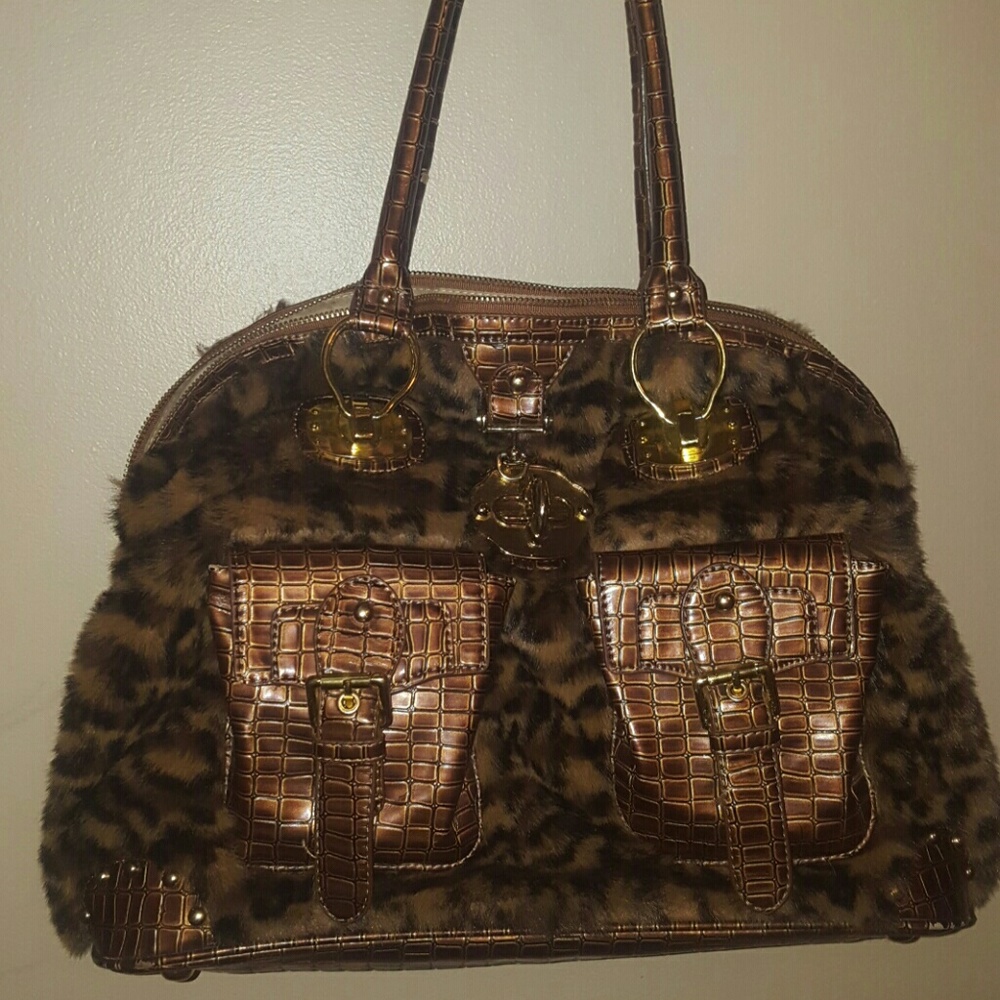 Leopard Purse