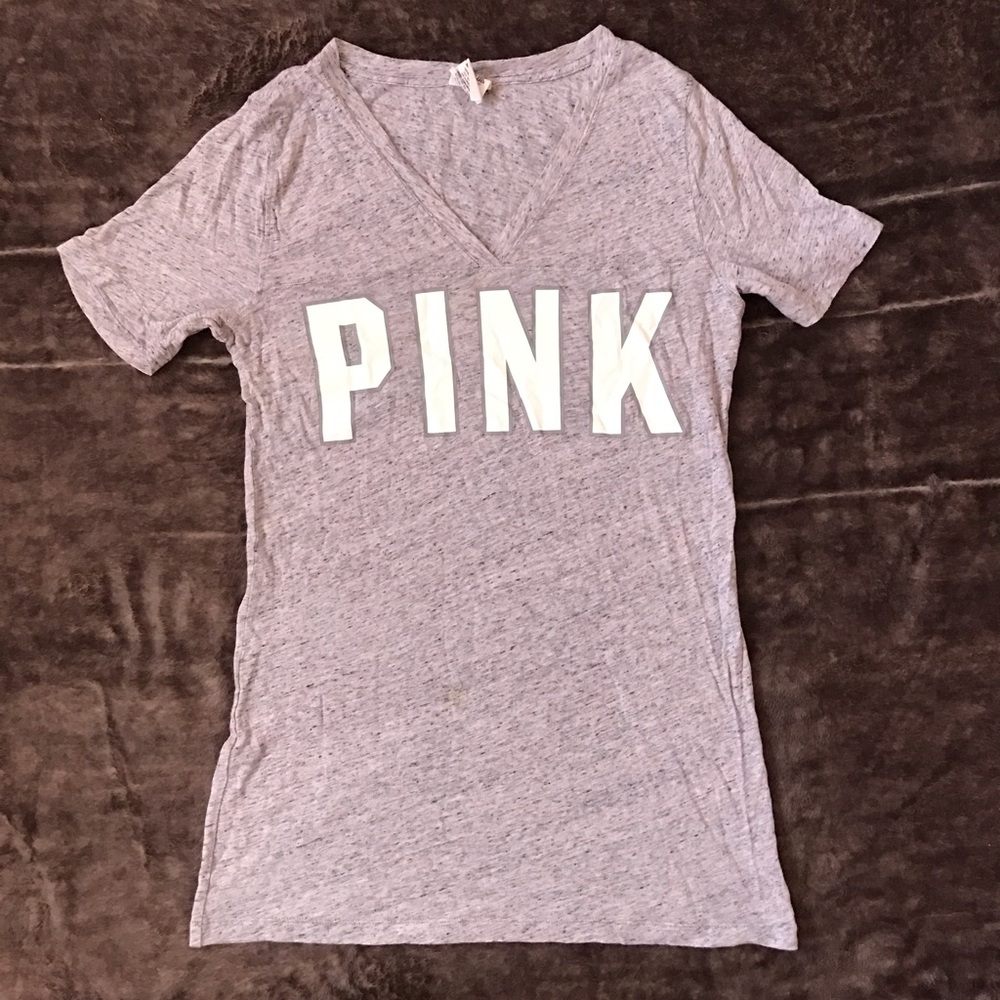 PINK V Neck Shirt