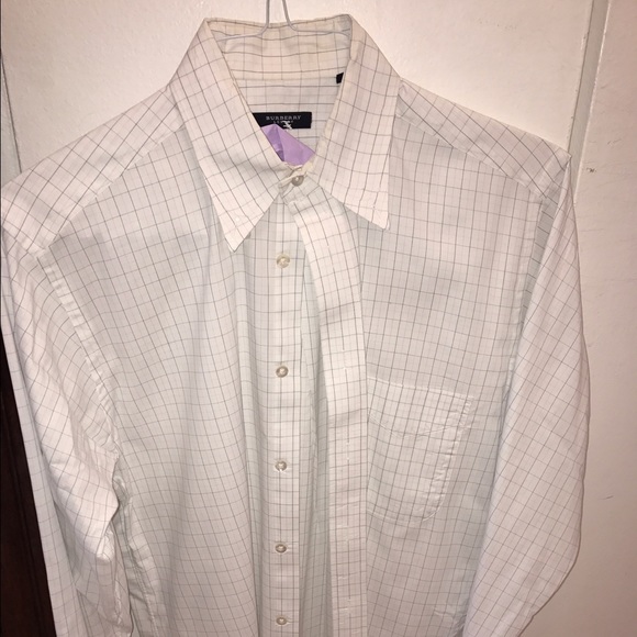 Used Burberry Dress Shirt 14.5 / 34 - Picture 1 of 3