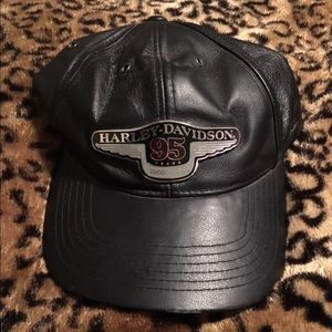 HARLEY DAVIDSON real leather hat