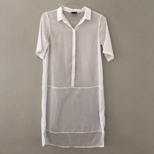 Vila short sleeve collared tunic