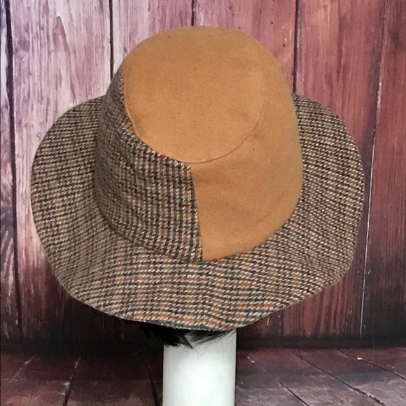 Wool tweed Fedora Hat - Picture 4 of 5