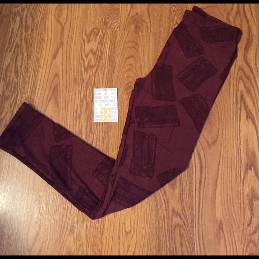 HTF 🦄 LuLaRoe OS Boombox Leggings NWT