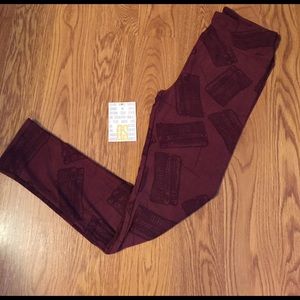 HTF 🦄 LuLaRoe OS Boombox Leggings NWT