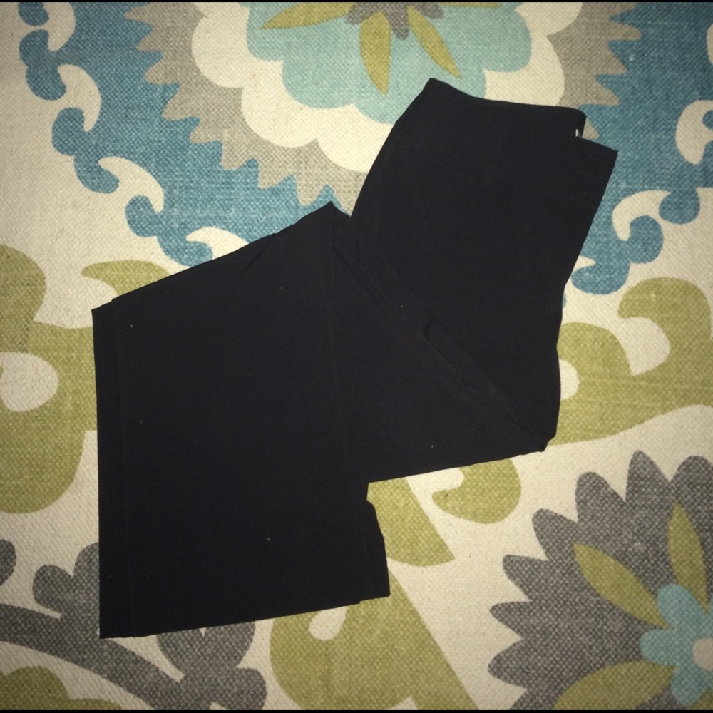 Black pants from the Loft!