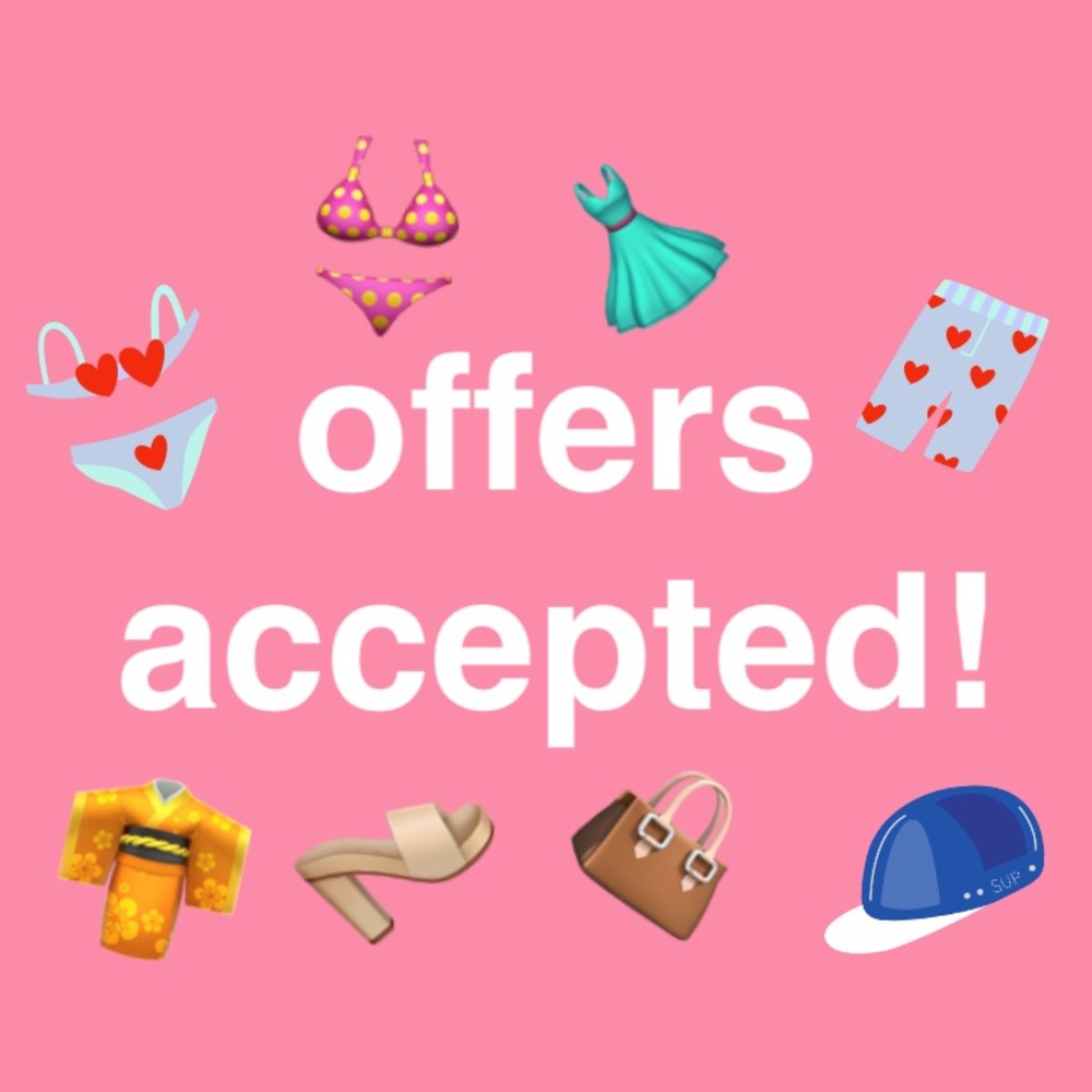 All offers welcome!