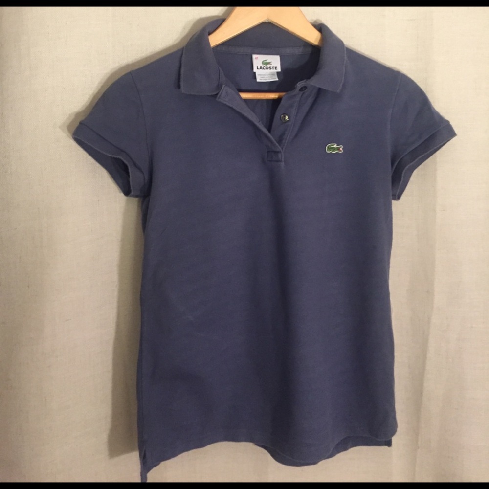 Lacoste Slate Blue Polo