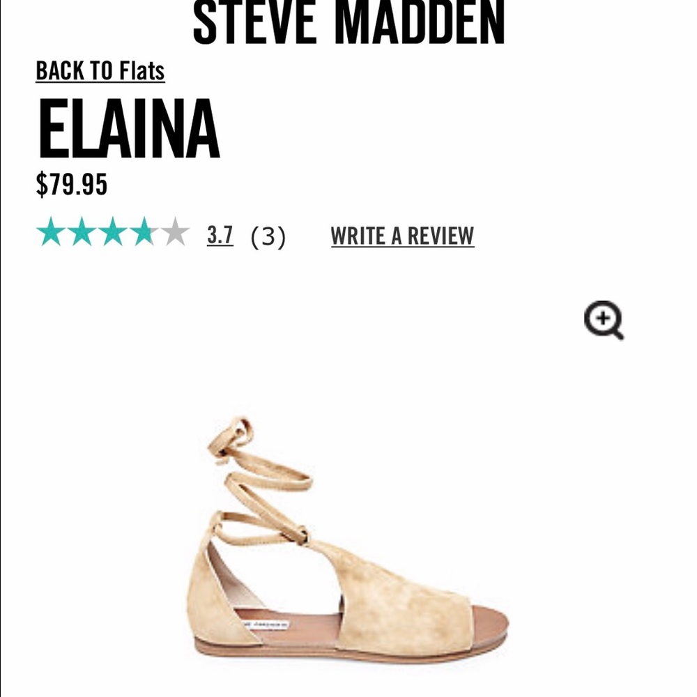 NEW!! Steve Madden Elaina sandals