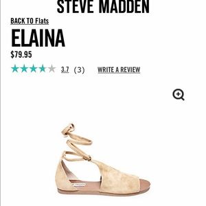 NEW!! Steve Madden Elaina sandals