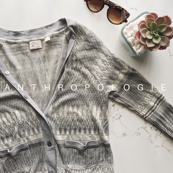 Anthropologie Tops - 🏷SALE • Anthropologie Postmark Cardigan