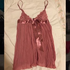 NEW Victoria's Secret "Very Sexy Pleated Babydoll"