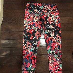Printed workout leggings