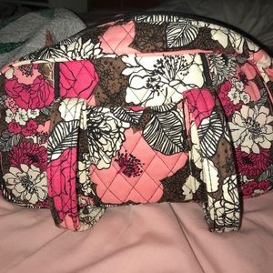 Vera Bradley Purse - Retired Pattern: Mocha Rouge