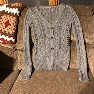 Gray sweater