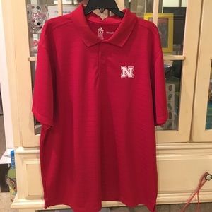 U of Nebraska polo (Adidas)