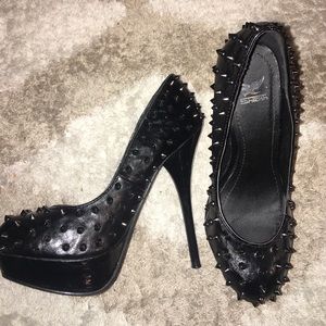Spiked heels