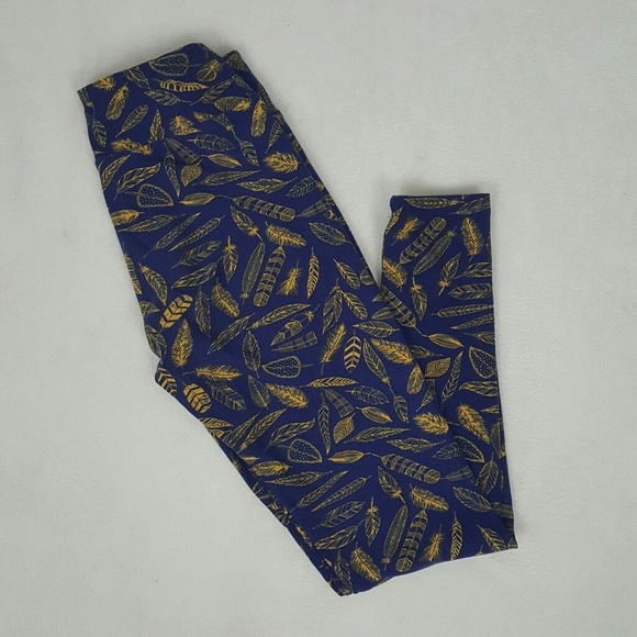 LuLaRoe Pants - *Unicorn* Lularoe Feather  Leggings
