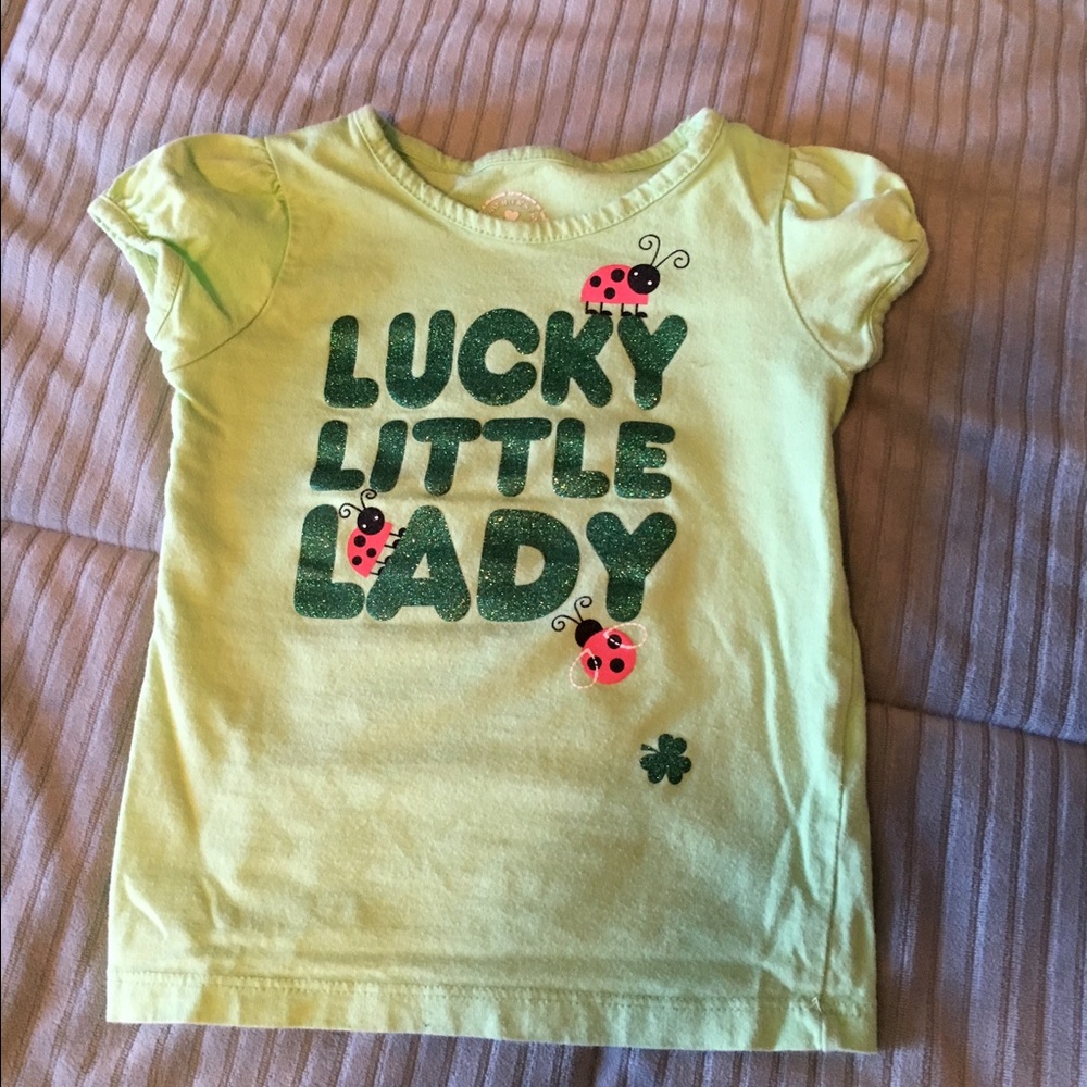 St. Patrick's toddler girls shirt