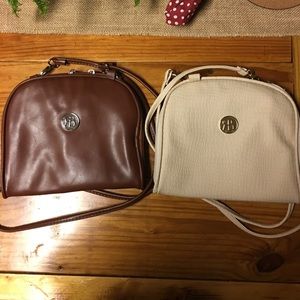 Set of two convertible bags - changes into a tote