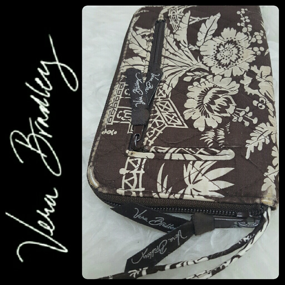 Vera Bradley Zipper Wallet Wristlet - Picture 4 of 9