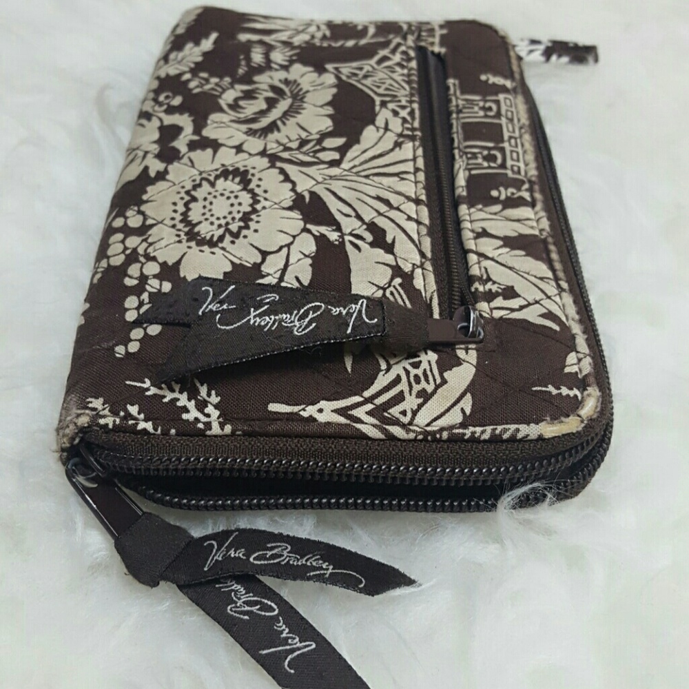 Vera Bradley Zipper Wallet Wristlet - Picture 8 of 9