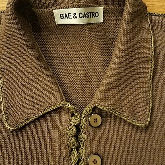 Brown Crop Sweater - Picture 2 of 8