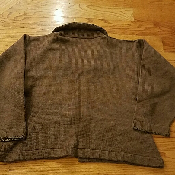 Brown Crop Sweater - Picture 8 of 8