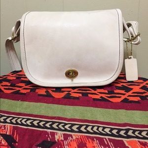 Vintage Coach Legacy Turn Lock Crossbody